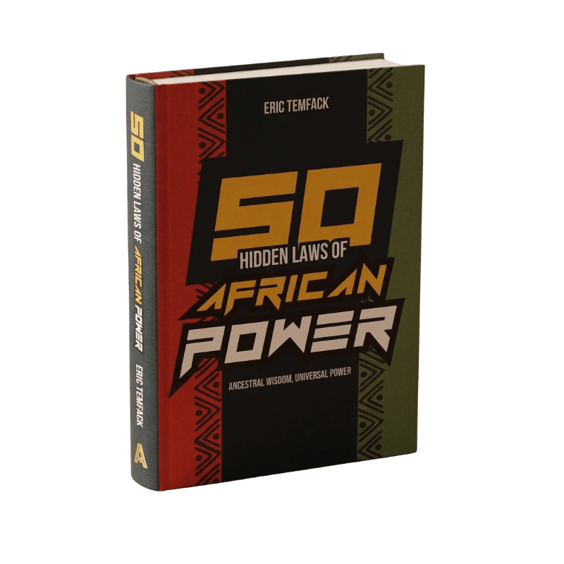 Couverture du livre Les 50 lois cachées du pouvoir africain de Eric Temfack
