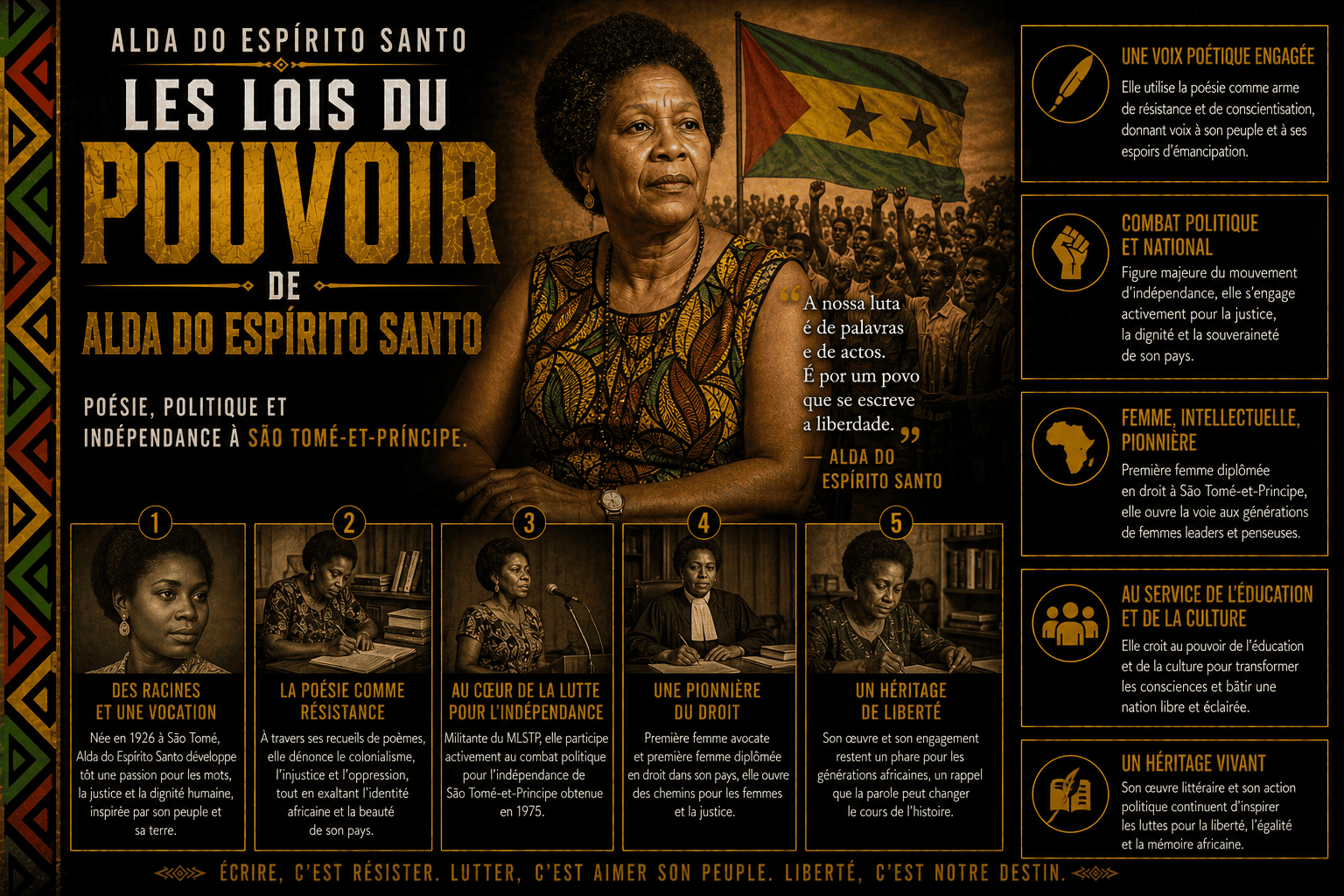 Portrait d’Alda do Espírito Santo