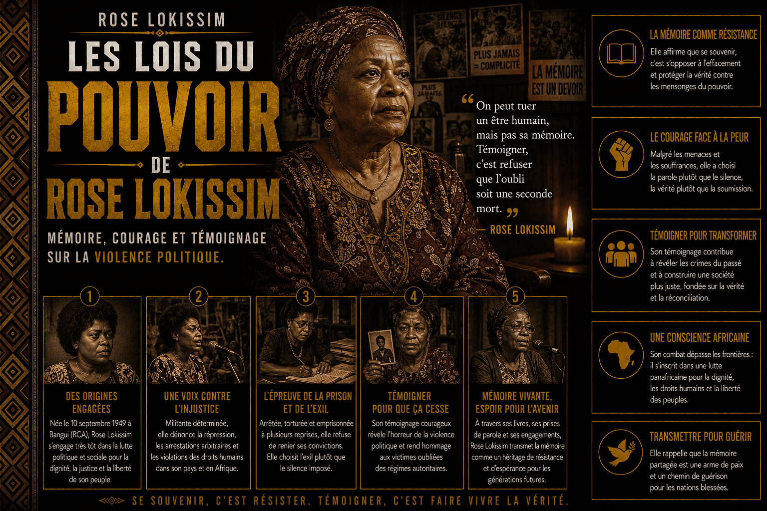 Portrait de Rose Lokissim
