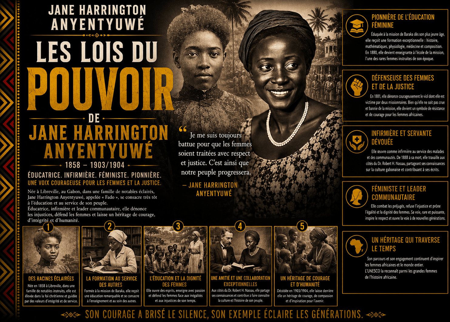 Mpongwe people, Gabon, 1875