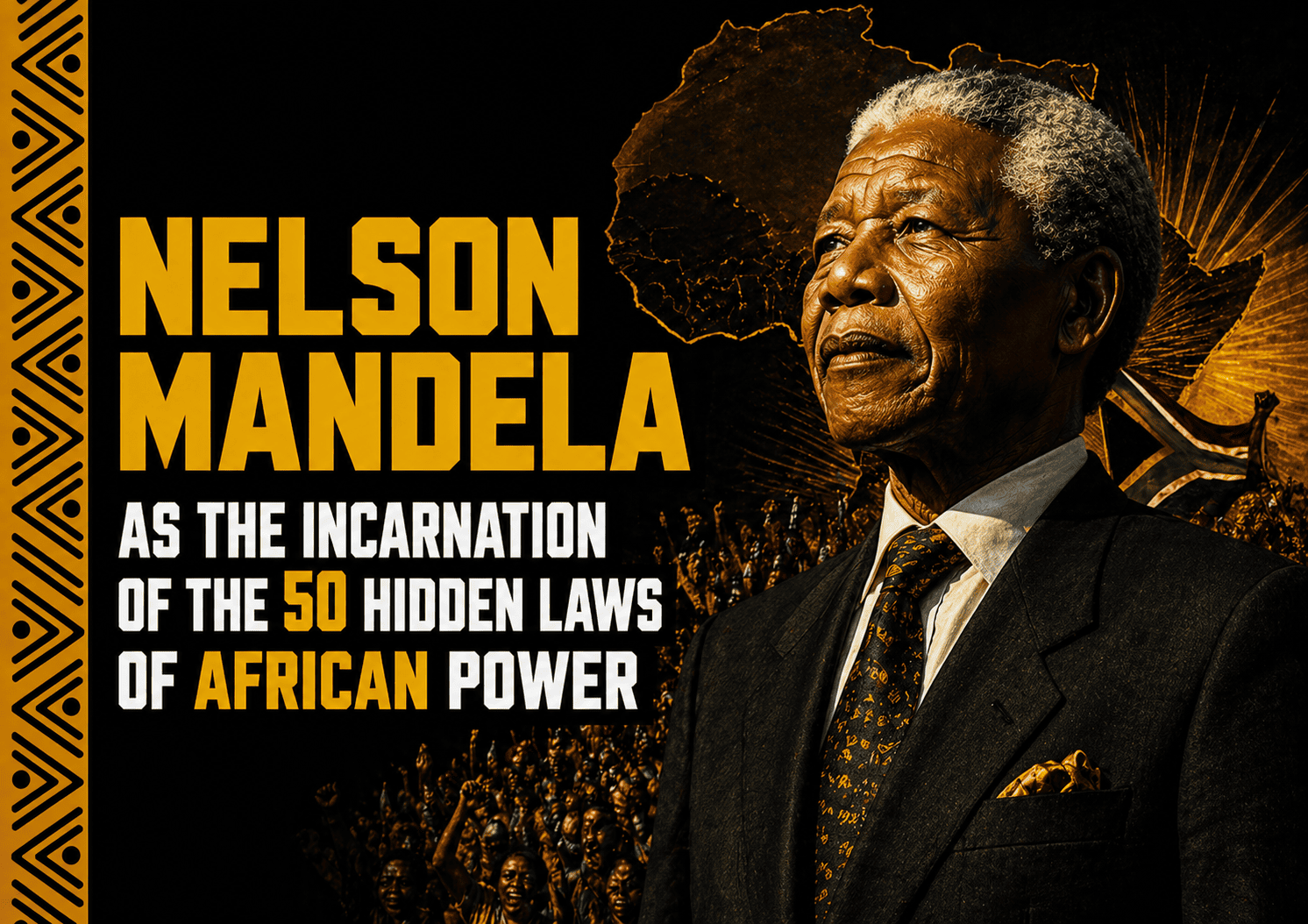 NELSON MANDELA — INCARNATION DES 50 LOIS CACHÉES DU POUVOIR AFRICAIN