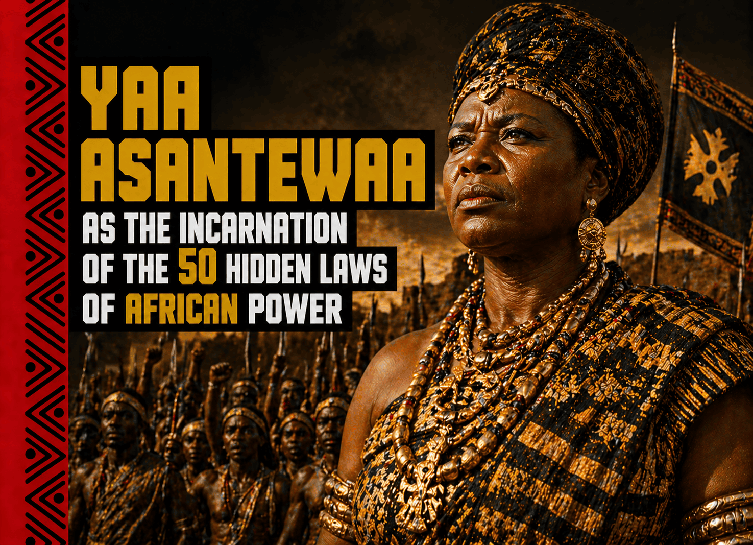 YAA ASANTEWAA — INCARNATION DES 50 LOIS CACHÉES DU POUVOIR AFRICAIN