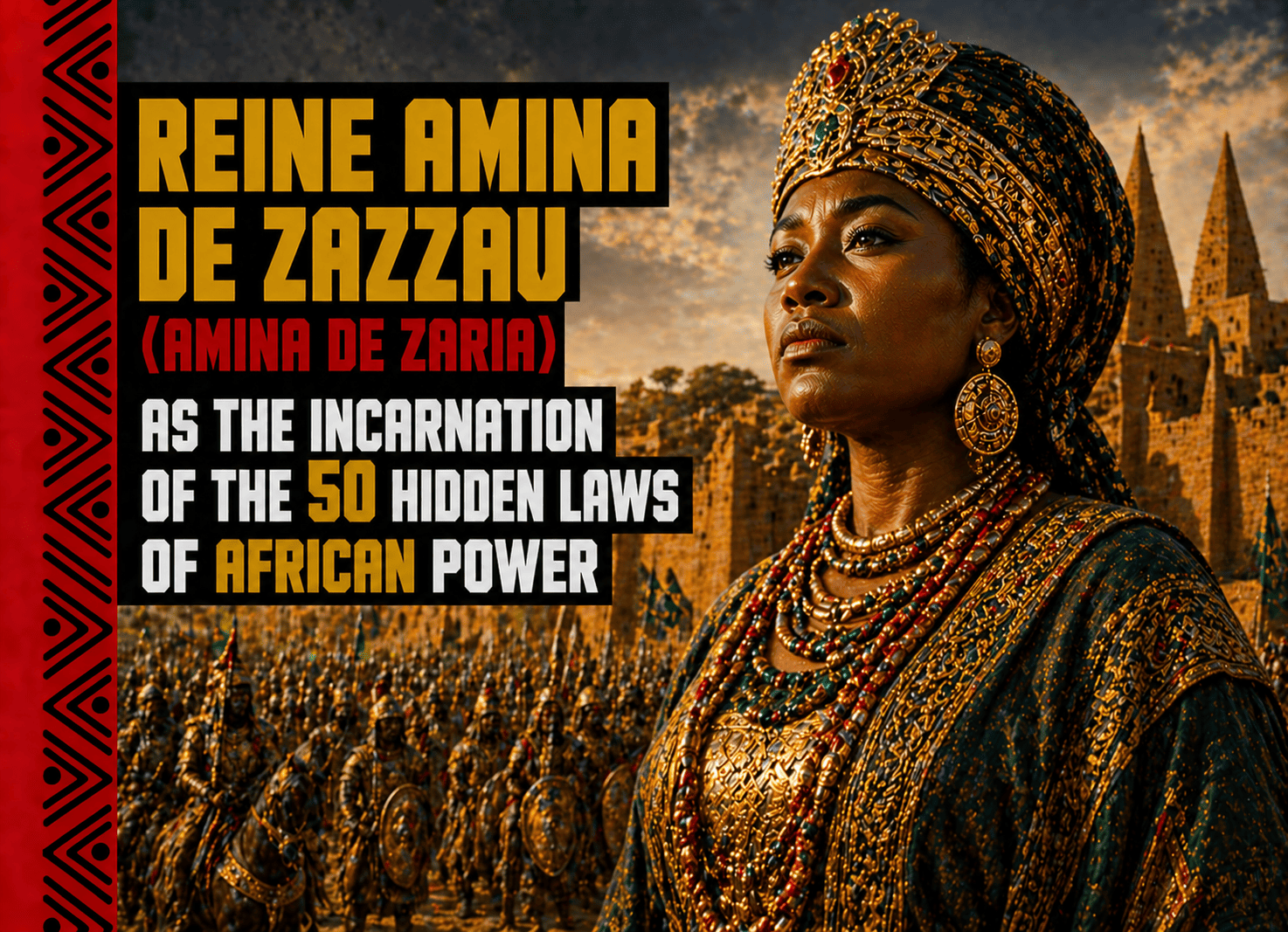 Reine Amina de Zazzau : les 50 lois cachées du pouvoir africain révélées