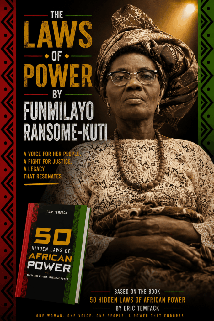 Laws of power by FUNMILAYO RANSOME-KUTI 1 50 lois cachées du pouvoir africain Eric TEMFACK (2)
