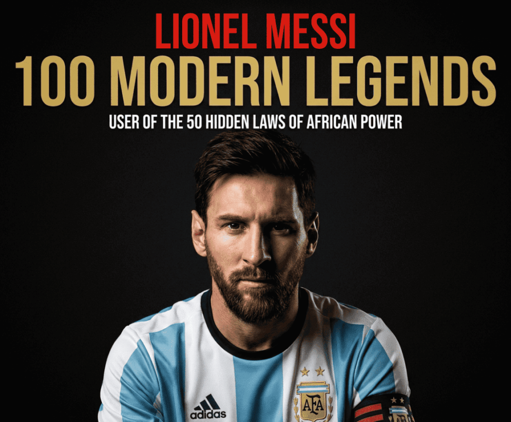 Lionel Messi: 50 Hidden Law of African Power 9 Lionel Messi: les 50 lois cachées du pouvoir africain révélées 1