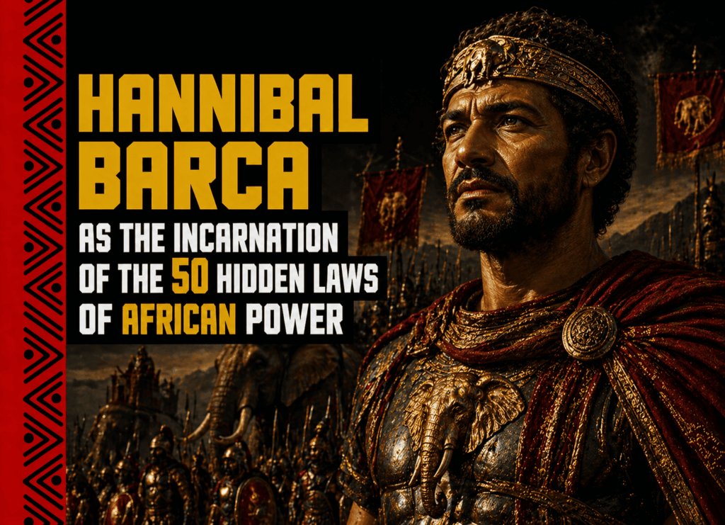 Hannibal Barca : 50 Hidden laws of african power
