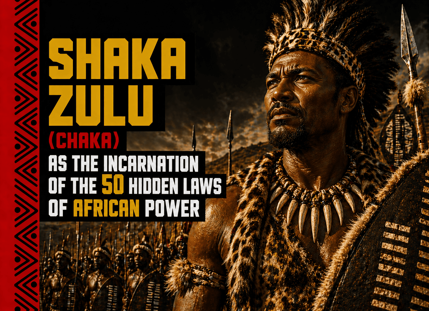 SHAKA ZULU (CHAKA) — INCARNATION DES 50 LOIS CACHÉES DU POUVOIR AFRICAIN