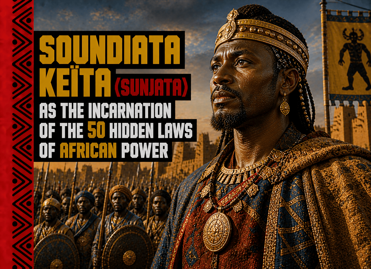 SOUNDIATA KEÏTA (SUNJATA) — INCARNATION DES 50 LOIS CACHÉES DU POUVOIR AFRICAIN