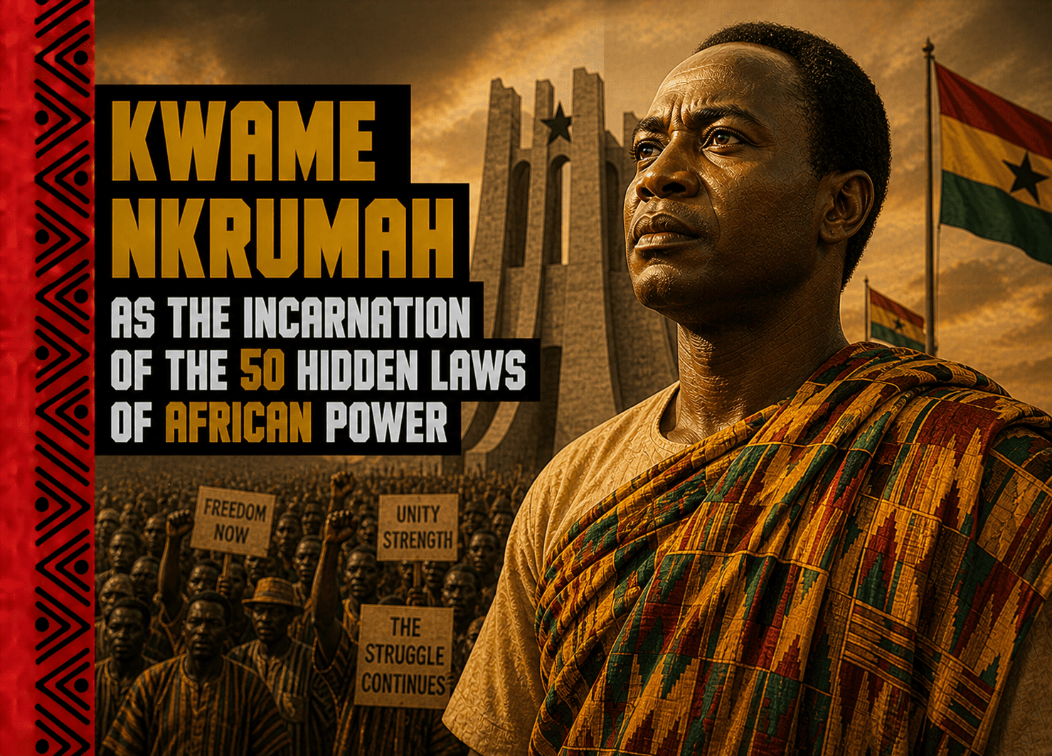 KWAME NKRUMAH — INCARNATION DES 50 LOIS CACHÉES DU POUVOIR AFRICAIN