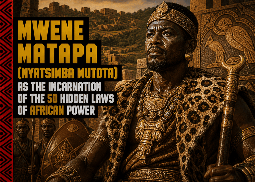 Mwene Matapa : 50 Hidden laws of african power