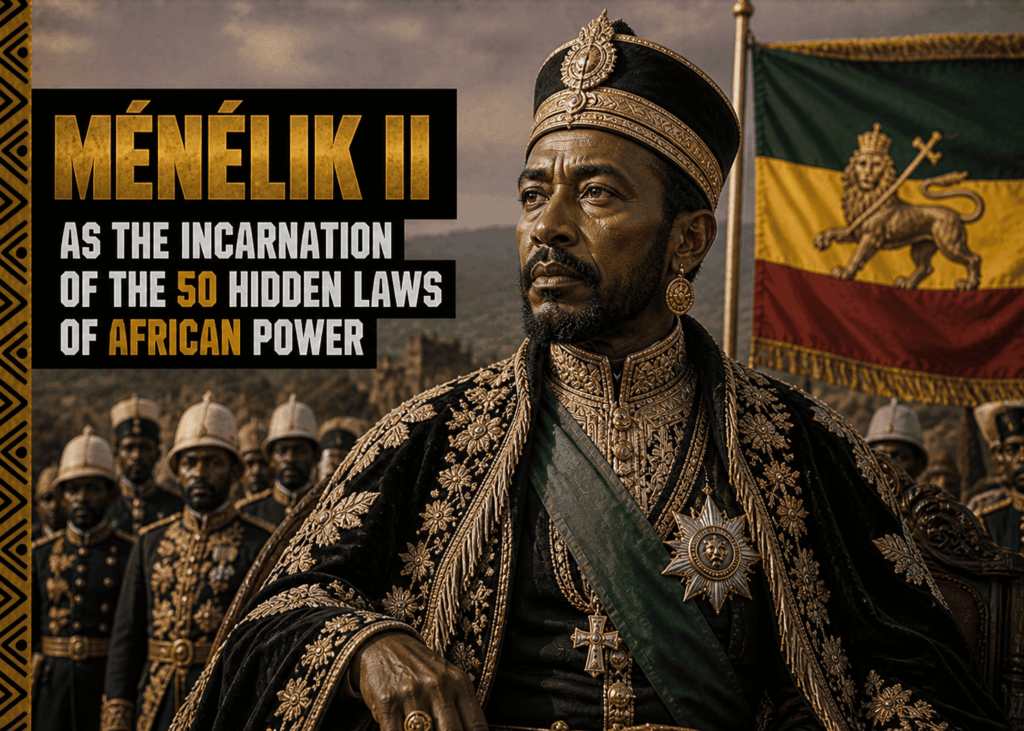 Menelik II: The 50 Hidden Laws of African Power Revealed 1 Ménélik II : 50 Hidden laws of african power