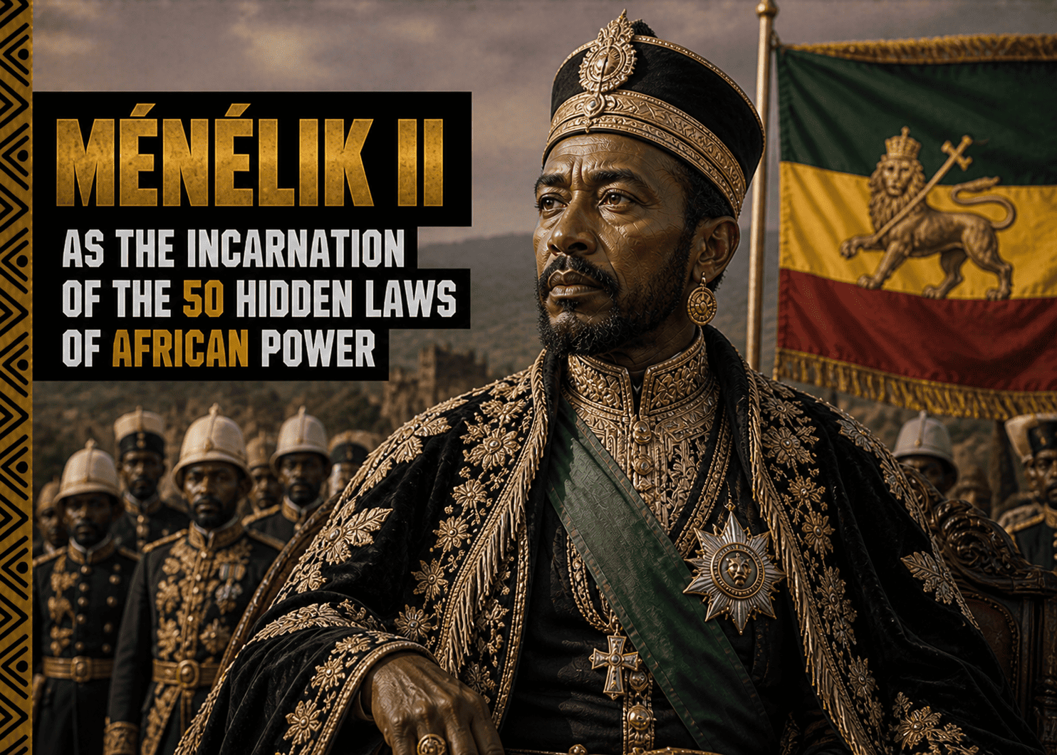 Ménélik II : les 50 lois cachées du pouvoir africain révélées