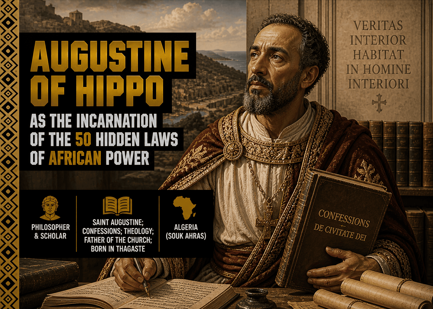 Augustine of Hippo: The 50 Hidden Laws of African Power Revealed