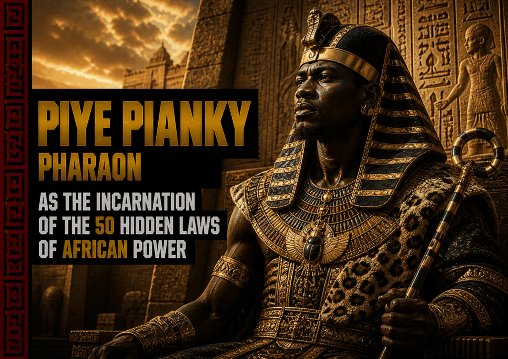 Piye (Piankhy): The 50 Hidden Laws of African Power Revealed 2 Piye Pianky pharaon : les 50 lois cachées du pouvoir africain révélées 2