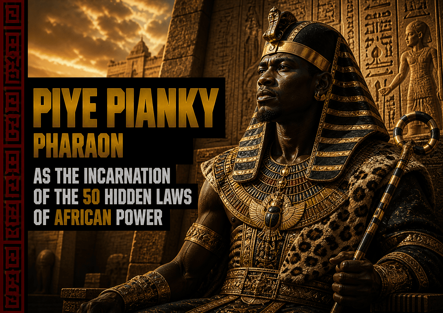 Piye (Piânkhy) : les 50 lois cachées du pouvoir africain révélées