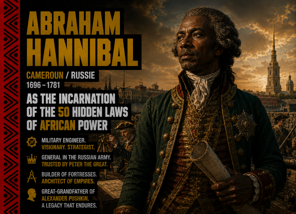 Abraham Hannibal: The 50 Hidden Laws of African Power Revealed 10 Abraham Hannibal : les 50 lois cachées du pouvoir africain révélées