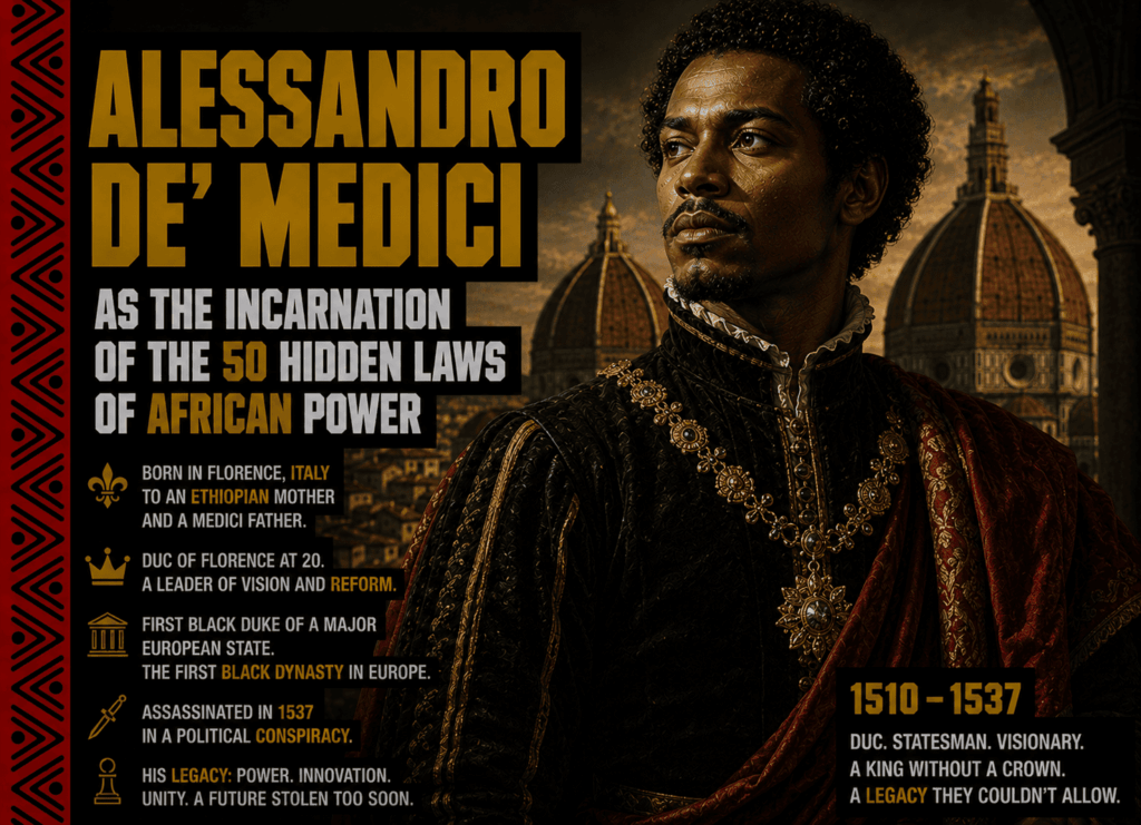 Alessandro de' Medici: The 50 Hidden Laws of African Power 9 Alessandro de' Medici: The 50 Hidden Laws of African Power Revealed