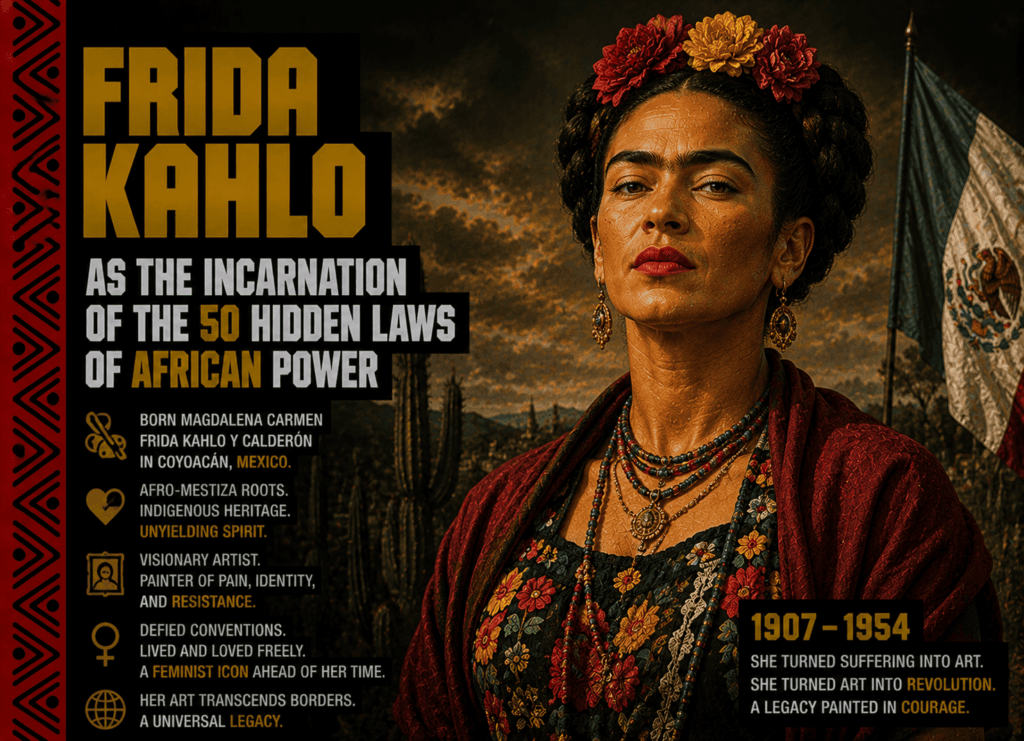 Frida Kahlo : les 50 lois cachées du pouvoir africain révélées