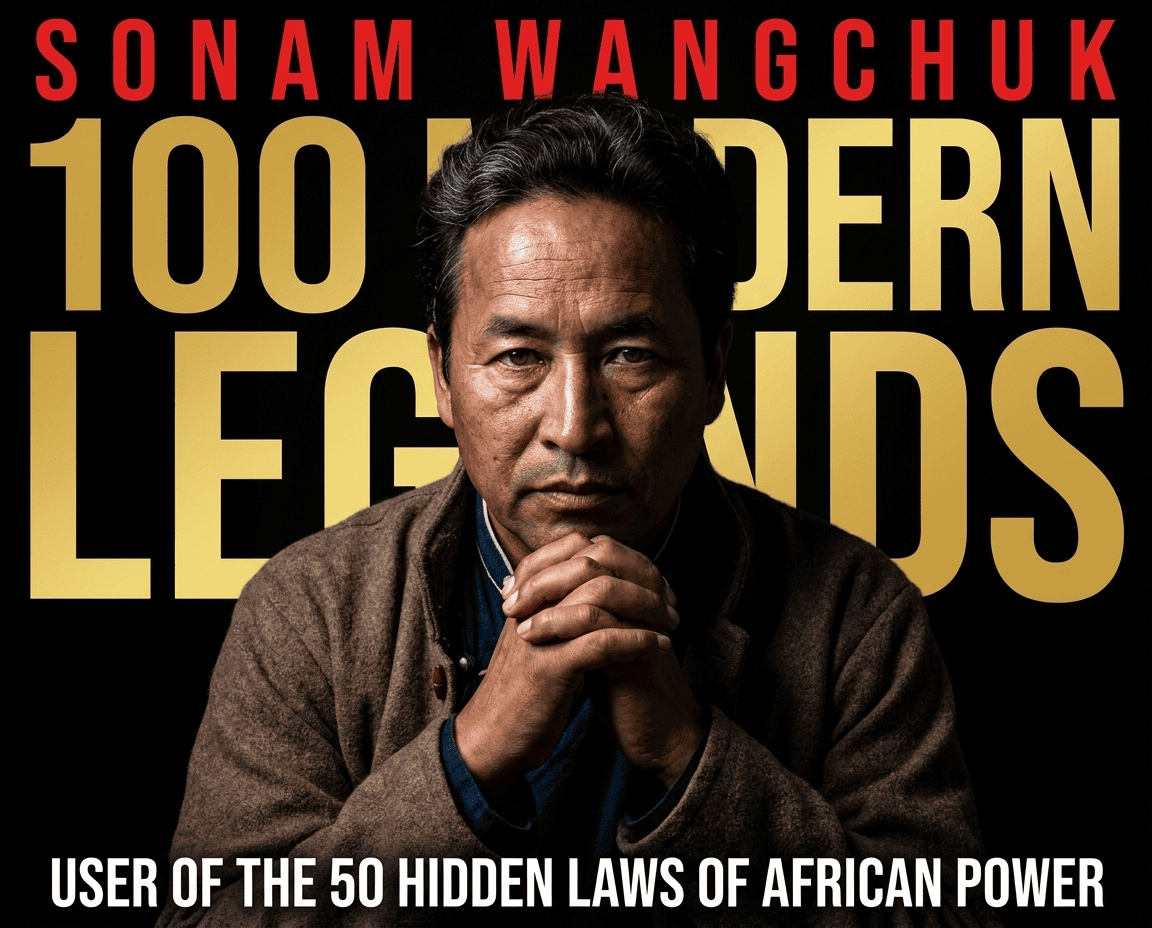 Sonam Wangchuk – 50 Lois Cachées du pouvoir africain