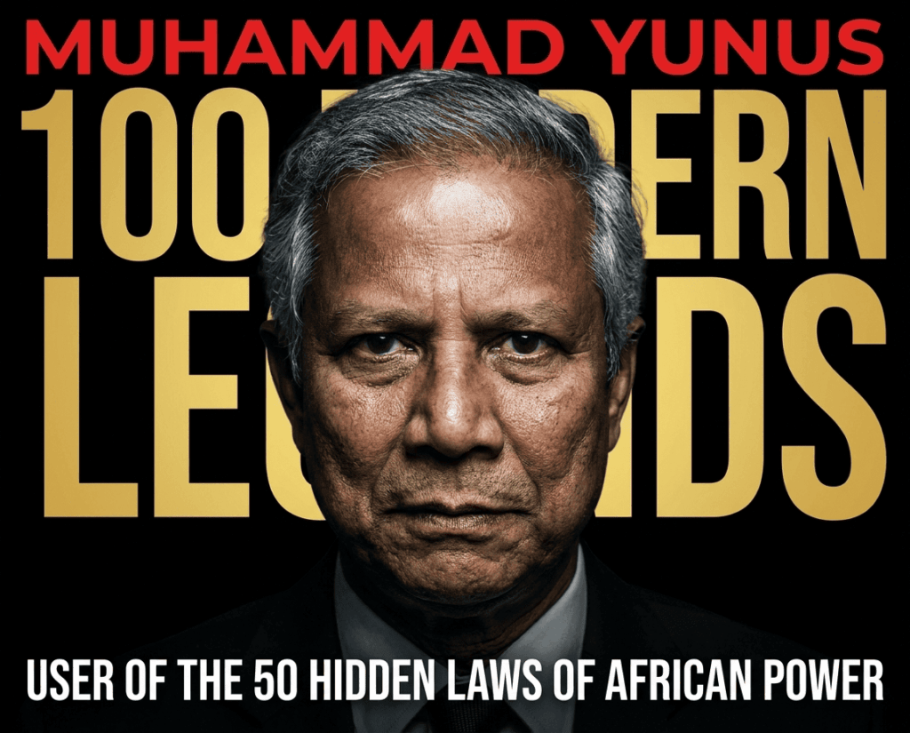 Muhammad Yunus : 50 Lois cachées du pouvoir africain 17 Muhammad Yunus - 50 lois cachées du pouvoir africain