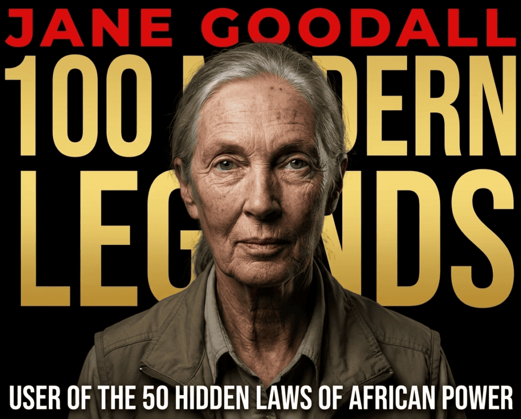 Jane Goodall : 50 Lois cachées du pouvoir africain 5 Jane Goodall - 50 lois cachées du pouvoir africain