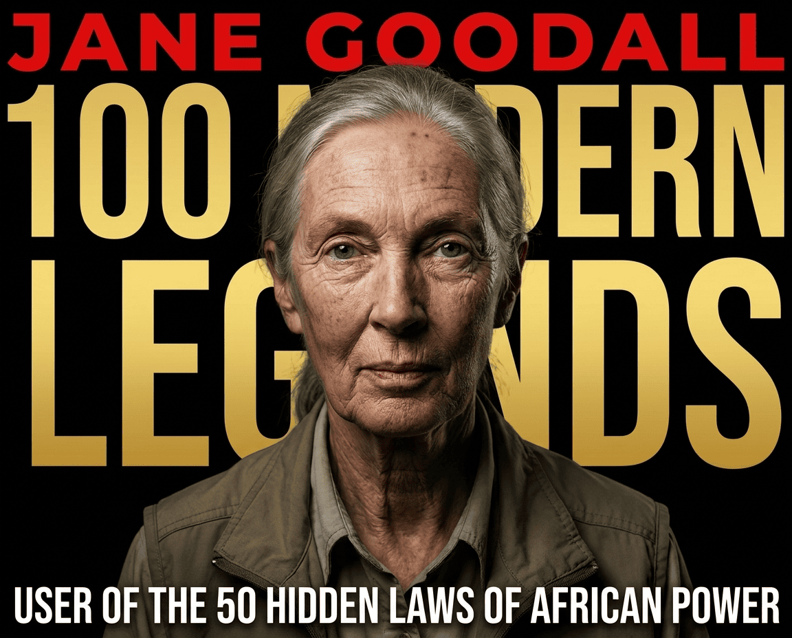 Jane Goodall : 50 Lois cachées du pouvoir africain