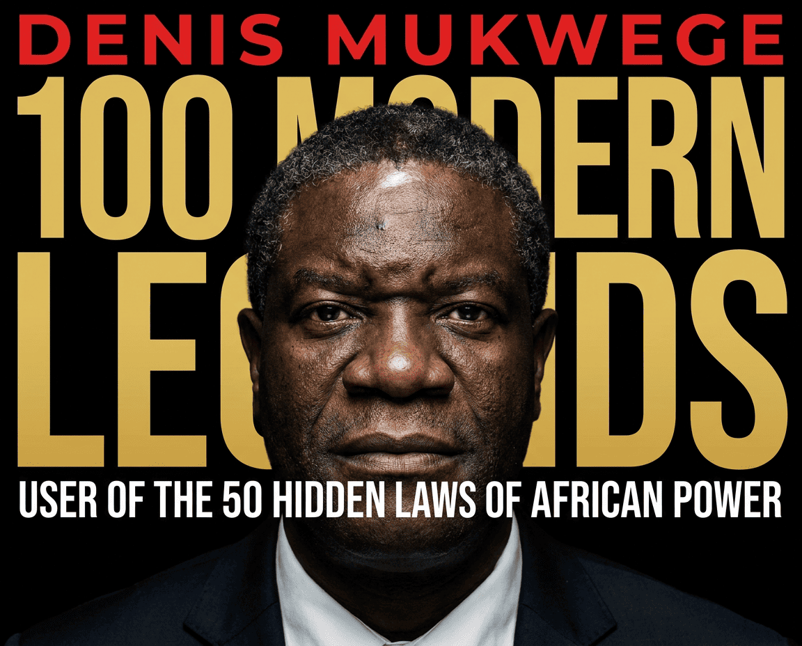 Denis Mukwege : 50 lois cachées du pouvoir africain