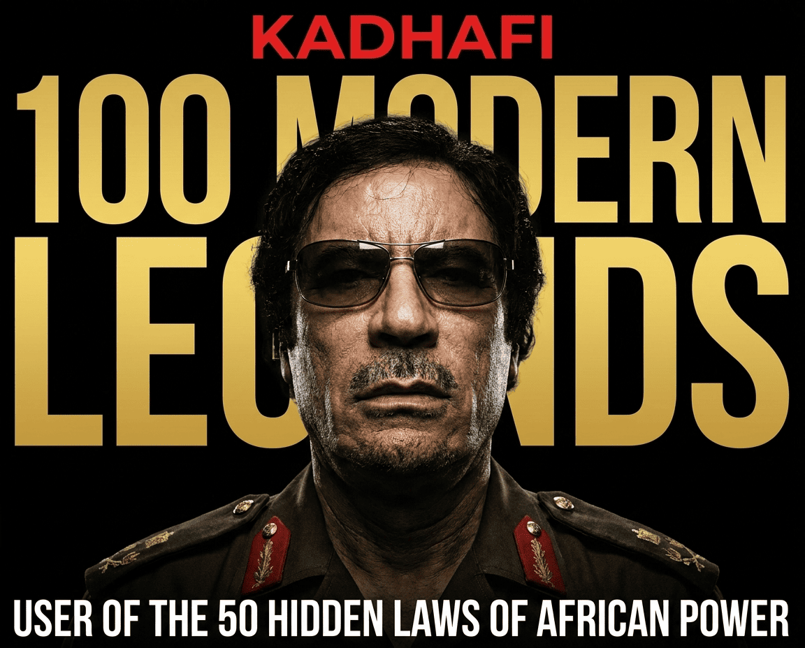 Mouammar Khadafi : 50 lois cachées du pouvoir africain