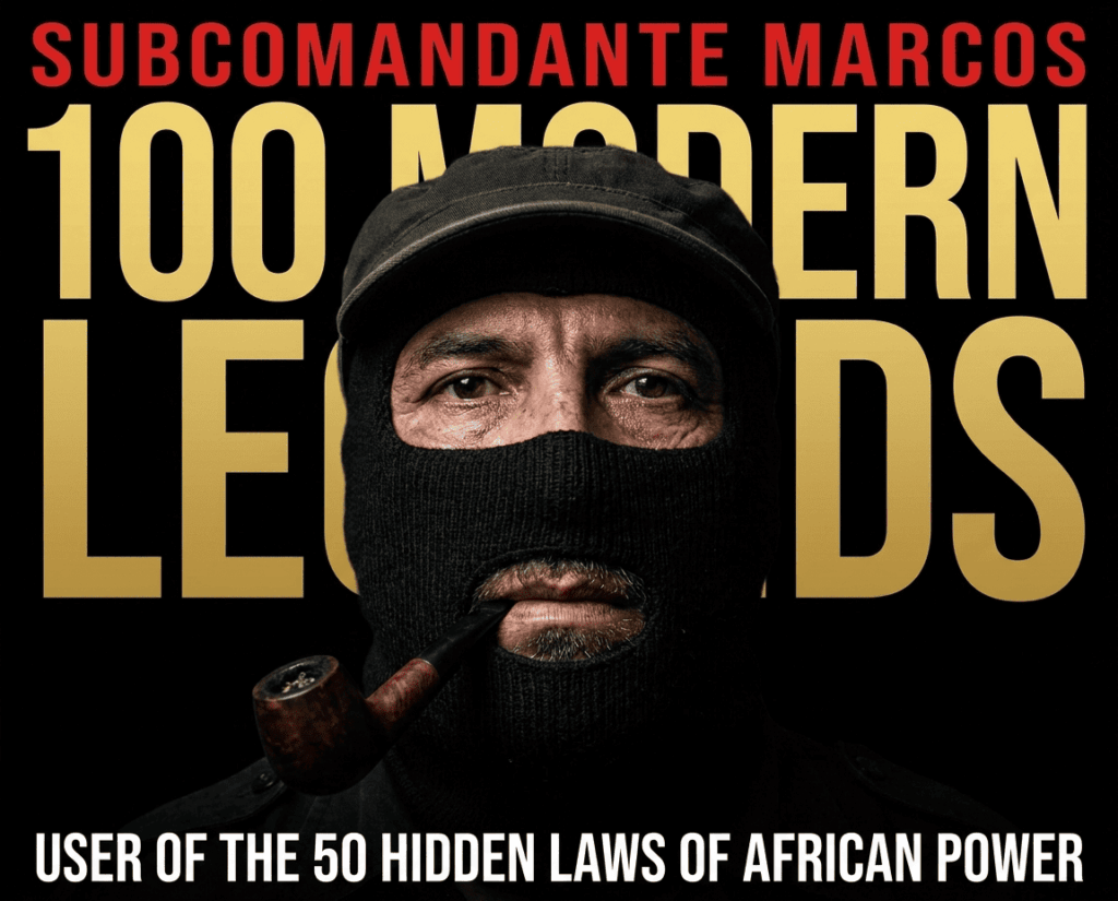 Subcomandante Marcos : 50 lois cachées du pouvoir africain 1 Subcommandante Marcos - 50 hidden laws of african power